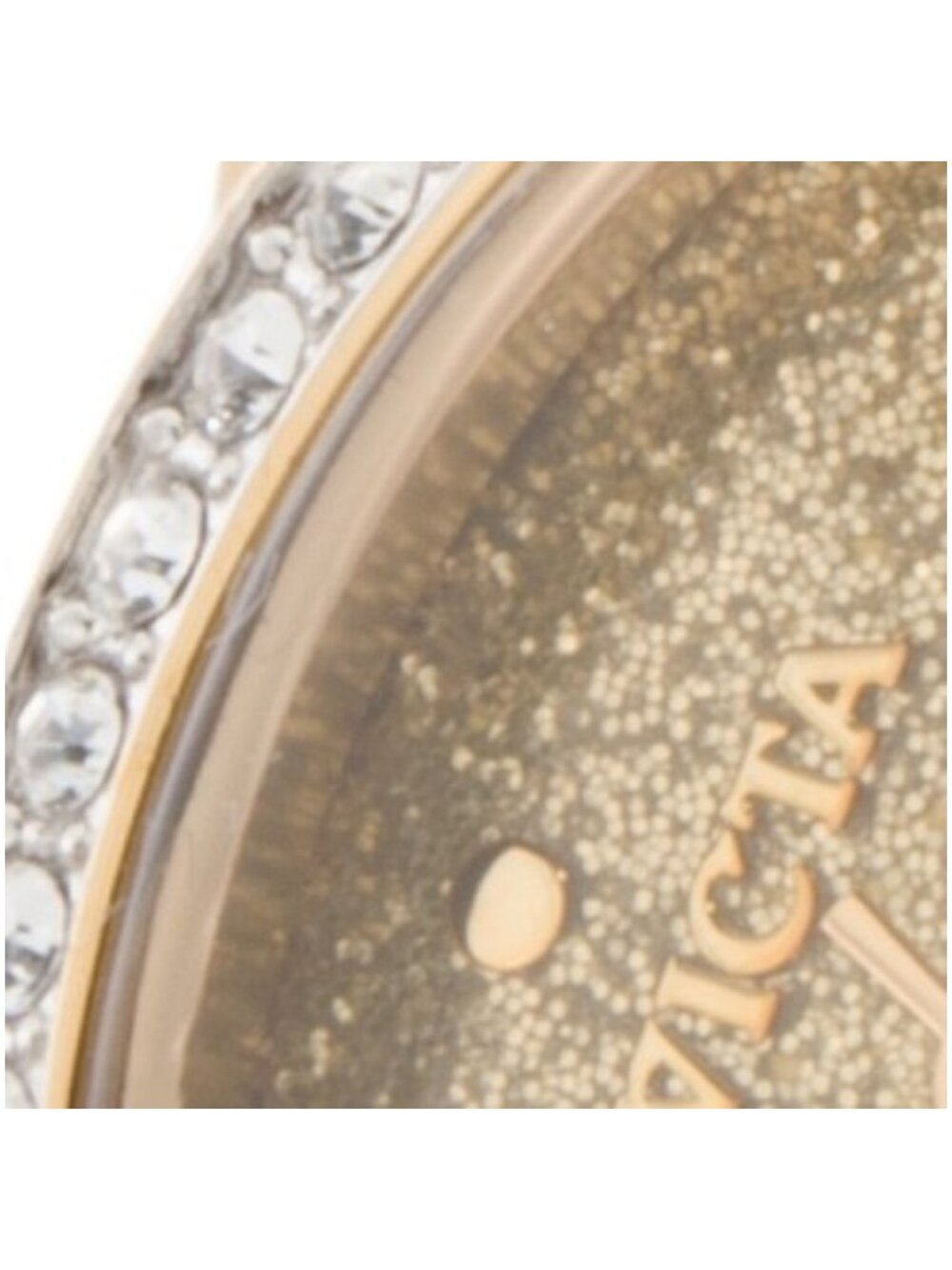 INVICTA Women's Stainless Steel Gold Tone Mini Round Ring Watch - Picture 3 of 3
